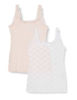Amazon.com: Iris & Lilly Women's Lace Tank Top, Pack of 2
